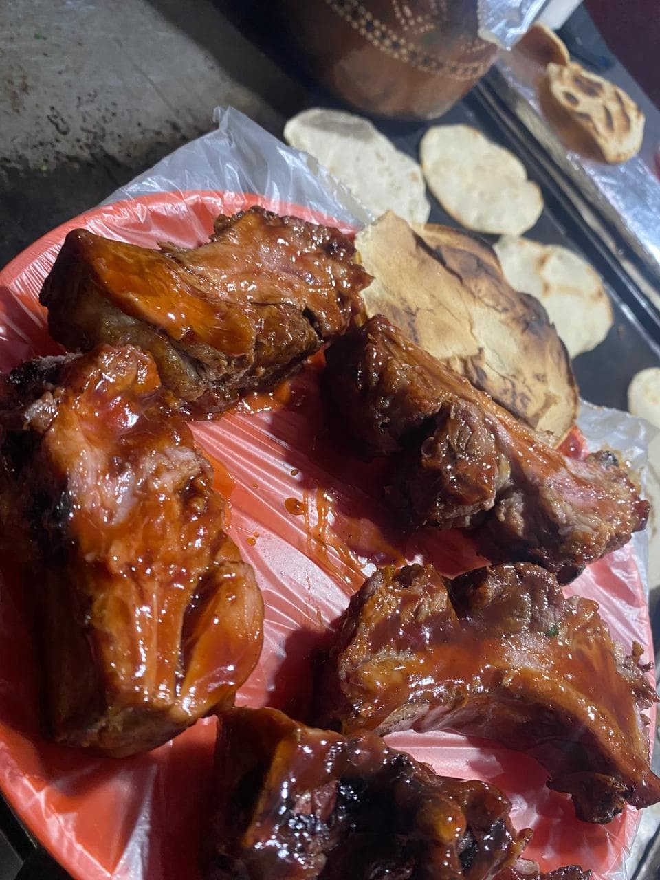 Costillas BBQ
